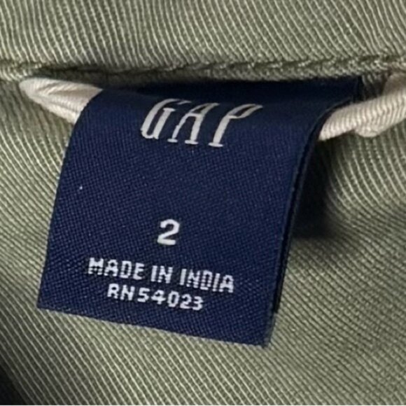 Gap light Green Women's Jacket size 2 - Picture 5 of 6